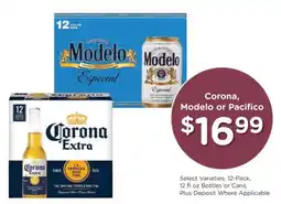 Fred Meyer Corona, Modelo or Pacifico offer