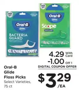 Fred Meyer Oral-B Glide Floss Picks offer