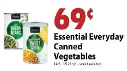 Festival Foods Essential Everyday Canned Vegetables offer