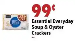 Festival Foods Essential Everyday Soup & Oyster Crackers offer