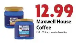 Festival Foods Maxwell House Coffee offer