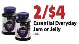 Festival Foods Essential Everyday Jam or Jelly offer