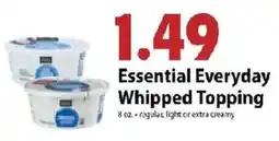 Festival Foods Essential Everyday Whipped Topping offer