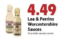 Festival Foods Lea & Perrins Worcestershire Sauces offer