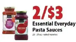 Festival Foods Essential Everyday Pasta Sauces offer