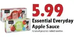 Festival Foods Essential Everyday Apple Sauce offer