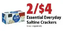 Festival Foods Essential Everyday Saltine Crackers offer