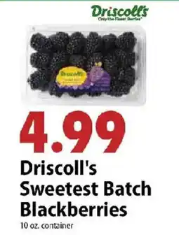 Festival Foods Driscoll's Sweetest Batch Blackberries offer