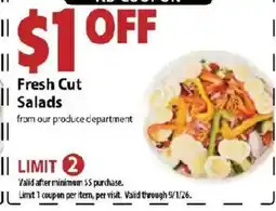 Festival Foods Fresh Cut Salads offer