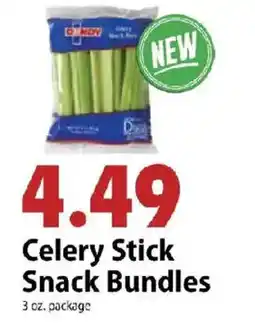 Festival Foods D brand celery stick snack bundles offer