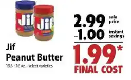 Festival Foods Jif Peanut Butter offer