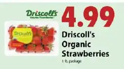Festival Foods Driscoll's organic strawberries offer