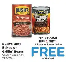 Fred Meyer Bush's Best Baked or Grillin' Beans offer