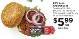 Fred Meyer Jennie-O Ground Beef offer