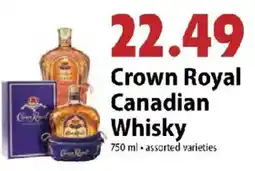 Festival Foods Crown Royal Canadian Whisky offer