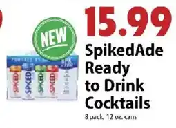 Festival Foods SpikedAde Ready to Drink Cocktails offer