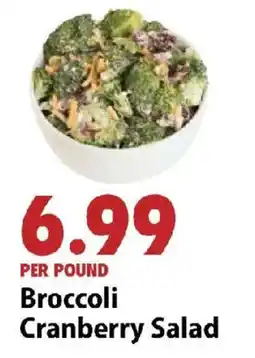 Festival Foods Broccoli Cranberry Salad offer