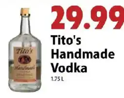 Festival Foods Tito's Handmade Vodka offer