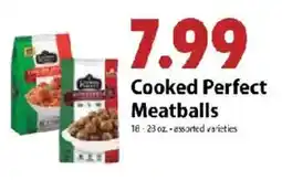 Festival Foods Pillsbury Cooked Perfect Meatballs offer