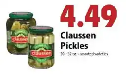 Festival Foods Claussen Pickles offer