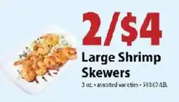 Festival Foods Large Shrimp Skewers offer