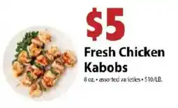 Festival Foods Fresh Chicken Kabobs offer
