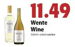 Festival Foods Wente Wine offer