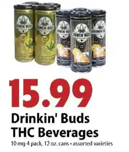 Festival Foods Drinkin' Buds THC Beverages offer