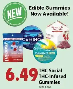 Festival Foods THC Social THC-Infused Gummies offer