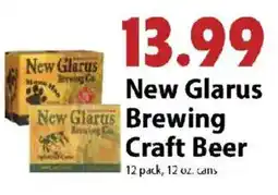 Festival Foods New Glarus Brewing Craft Beer offer