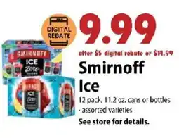 Festival Foods Smirnoff Ice offer