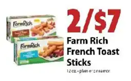 Festival Foods Farm Rich French Toast Sticks offer