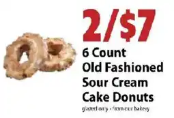 Festival Foods Old Fashioned Sour Cream Cake Donuts offer