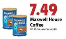 Festival Foods Maxwell House Coffee offer