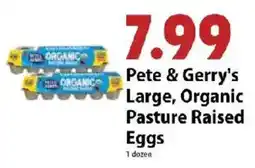 Festival Foods Pete & Gerry's Large, Organic Pasture Raised Eggs offer