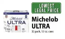 Festival Foods Michelob Ultra offer