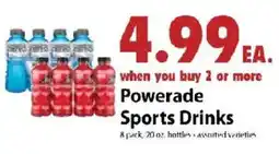Festival Foods Powerade Sports Drinks offer