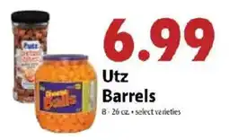 Festival Foods Utz Barrels offer