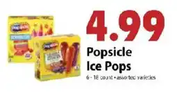 Festival Foods Popsicle Ice Pops offer