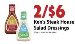 Festival Foods Ken's Steak House Salad Dressings offer