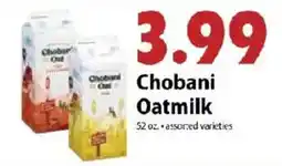 Festival Foods Chobani Oatmilk offer