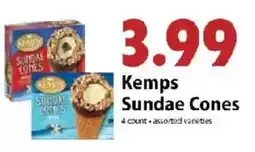 Festival Foods Kemps Sundae Cones offer