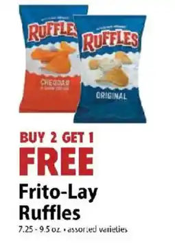 Festival Foods Frito-Lay Ruffles offer