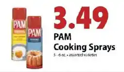 Festival Foods Pam Cooking Sprays offer