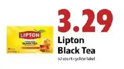 Festival Foods Lipton black tea offer