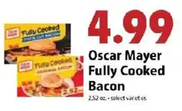 Festival Foods Oscar Mayer Fully Cooked Bacon offer