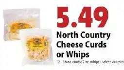 Festival Foods North Country Cheese Curds or Whips offer