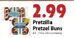Festival Foods Pretzilla Pretzel Buns offer