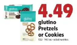 Festival Foods Glutino Pretzels or Cookies offer