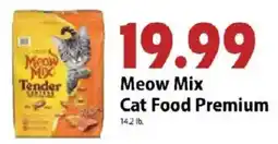 Festival Foods Meow Mix Cat Food Premium offer